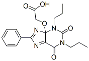 CAS 登录号:96865-83-7, 8-(4-羧甲基氧基)苯基-1,3-二丙基黄嘌呤