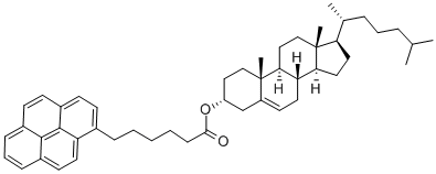 CAS#: 96886-70-3， 3beta-Hydroxy-5-Cholestene 3-[6-(1-Pyrene)Hexanoate]