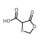 CAS#: 96905-93-0， 5-Oxo-1,3-oxathiolane-4-carboxylic acid