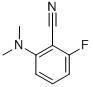 structure of CAS# 96994-73-9, 2-(Dimethylamino)-6-Fluoro-Benzonitrile;2-Dimethylamino-6-Fluoro-Benzonitrile;St5407120;Zinc00156400