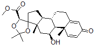 CAS#: 97142-19-3， Methyl 17,20-acetonidodihydroprednisolonate