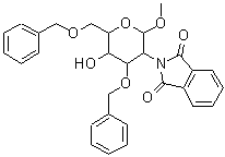 CAS#: 97242-79-0， Methyl 3,6-di-O-benzyl-2-deoxy-2-(1,3-dioxo-1,3-dihydro-2H-isoindol-2-yl)hexopyranoside