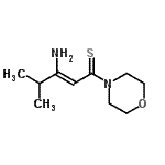 CAS#: 97309-69-8， (2Z)-3-Amino-4-methyl-1-(4-morpholinyl)-2-pentene-1-thione