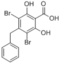 CAS#: 97378-06-8， 4-Benzyl-3,5-Dibromo-2,6-Dihydroxy-Benzoic Acid