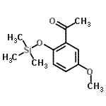 CAS#: 97389-71-4， 1-{5-Methoxy-2-[(trimethylsilyl)oxy]phenyl}ethanone