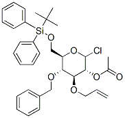 CAS#: 97576-48-2， 2-O-Acetyl-3-O-Allyl-4-O-Benzyl-6-O-tert-Butyldiphenylsilylglucopyranosyl Chloride