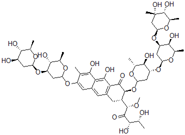 CAS#: 97666-60-9， Mithramycin A