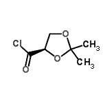 CAS#: 97673-82-0， (4R)-2,2-Dimethyl-1,3-dioxolane-4-carbonyl chloride