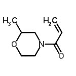 CAS 登录号：97842-77-8， 1-(2-甲基-4-吗啉基)-2-丙烯-1-酮