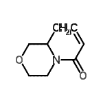 CAS#: 97842-81-4， 1-(3-Methyl-4-morpholinyl)-2-propen-1-one