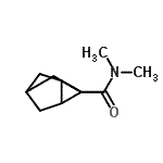 CAS#: 97850-71-0， N,N-Dimethyltricyclo[2.2.1.0<sup>2,6</sup>]heptane-1-carboxamide