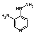 CAS#: 98022-68-5， 4-Hydrazino-5-pyrimidinamine