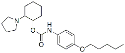 CAS#: 98063-03-7， 2-(1-Pyrrolidinyl)Cyclohexyl 4-Pentyloxyphenylcarbamate