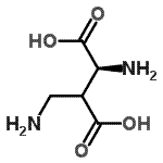 CAS#: 98069-82-0， 3-(Aminomethyl)-L-aspartic acid