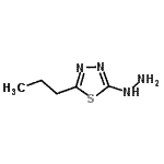 CAS#: 98070-05-4， (5-propyl-1,3,4-thiadiazol-2-yl)hydrazine