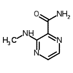 CAS#: 98135-38-7， 3-(Methylamino)-2-pyrazinecarboxamide