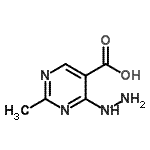 CAS#: 98135-49-0， 4-Hydrazino-2-methyl-5-pyrimidinecarboxylic acid