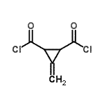 CAS#: 98141-48-1， 3-Methylene-1,2-cyclopropanedicarbonyl dichloride