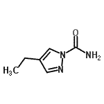 CAS#: 98197-12-7， 4-Ethyl-1H-pyrazole-1-carboxamide