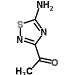 CAS 登录号：98259-38-2， 1-(5-氨基-1,2,4-噻二唑-3-基)乙酮