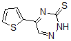 CAS#: 98273-53-1， 5-(2-Thienyl)-2H-1,2,4-triazine-3-thione