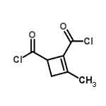 CAS#: 98274-00-1， 3-Methyl-2-cyclobutene-1,2-dicarbonyl dichloride