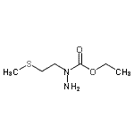 CAS#: 98275-87-7， Ethyl 1-[2-(methylsulfanyl)ethyl]hydrazinecarboxylate