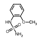 CAS#: 98334-89-5， N-(2-Methoxyphenyl)sulfuric diamide