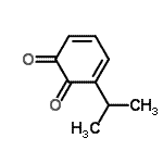 CAS#: 98353-93-6， 3-isopropyl-1,2-benzoquinone