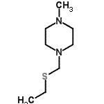 CAS#: 98455-42-6， 1-[(Ethylsulfanyl)methyl]-4-methylpiperazine