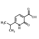 CAS#: 98483-00-2， 2-Hydroxy-6-isopropylnicotinic acid