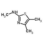 CAS#: 98484-92-5， N,4,5-Trimethyl-1,3-thiazol-2-amine