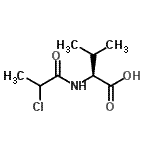 CAS#: 98492-30-9， N-(2-Chloropropanoyl)-L-valine
