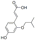 CAS#: 98510-76-0， 3-[4-Hydroxy(2-Methylpropoxy)Phenyl]Acrylic Acid