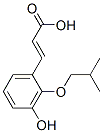 CAS#: 98510-77-1， 3-[3-Hydroxy(2-Methylpropoxy)Phenyl]Acrylic Acid