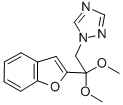 CAS 登录号：98518-96-8， 1-(2-(2-苯并呋喃基)-2,2-二甲氧基乙基)-1H-1,2,4-三唑