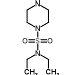 CAS 登录号：98545-23-4， N,N-二乙基-1-哌嗪磺酰胺