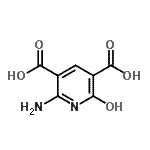 CAS#: 98550-11-9， 2-Amino-6-hydroxy-3,5-pyridinedicarboxylic acid