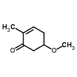 CAS#: 98558-30-6， 5-Methoxy-2-methyl-2-cyclohexen-1-one