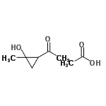 CAS#: 98558-64-6， 1-(2-Hydroxy-2-methylcyclopropyl)ethanone - acetic acid (1:1)