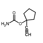 CAS#: 98593-32-9， 1-Ethynylcyclopentyl carbamate