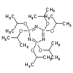 CAS#: 986-10-7， 2,2,4,4,6,6-Hexaisopropoxy-1,3,5,2lambda<sup>5</sup>,4lambda<sup>5</sup>,6lambda<sup>5</sup>-triazatriphosphinine