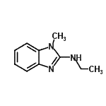 CAS#: 98711-68-3， N-Ethyl-1-methyl-1H-benzimidazol-2-amine