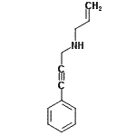 CAS#: 98729-78-3， N-(3-Phenyl-2-propyn-1-yl)-2-propen-1-amine
