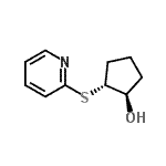 CAS 登录号：98793-15-8， (1R,2R)-2-(2-吡啶基硫基)环戊醇