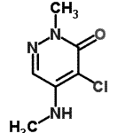 CAS#: 98796-09-9， 4-Chloro-2-methyl-5-(methylamino)-3(2H)-pyridazinone