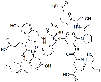 CAS#: 98813-21-9， Cysteinyl-Glutamyl-Asparaginyl-Prolyl-Serinyl-Glutaminyl-Phenylalanyl-Tyrosyl-Glutamyl-Aspartyl-Leucine
