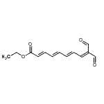 CAS#: 98834-95-8， Ethyl (2E,4E,6E)-9-formyl-10-oxo-2,4,6,8-decatetraenoate