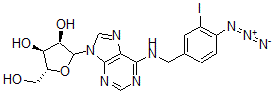 CAS#: 98849-99-1， N(6)-(3-Iodo-4-Azidobenzyl)Adenosine