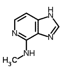 CAS#: 98858-10-7， N-Methyl-1H-imidazo[4,5-c]pyridin-4-amine